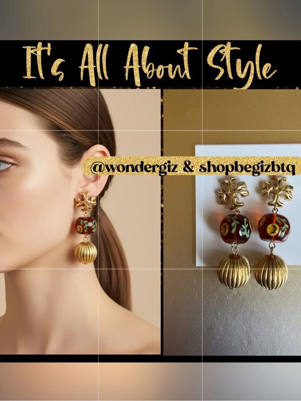 🔥🔥Authentic Designer Earrings At Awesome Prices To Buy Now & Save Price Firm